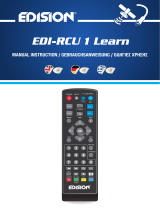 Edision EDI-RCU 4 Learn Remote Control Benutzerhandbuch