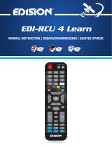 Edision EDI-RCU 4 Learn Benutzerhandbuch