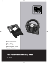 SPEEDLINK 4in1 Power Feedback Racing Wheel Benutzerhandbuch