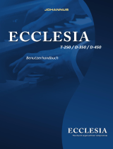 Johannus Ecclesia D450 Benutzerhandbuch