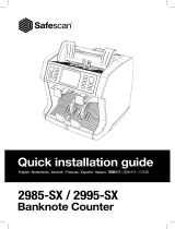Safescan 2985-SX / 2995-SX Installationsanleitung