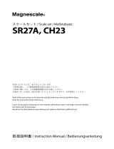 Magnescale SR27A Bedienungsanleitung