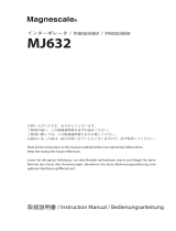 Magnescale MJ632* Bedienungsanleitung