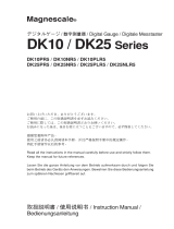 Magnescale DK10 / DK25 Bedienungsanleitung