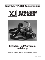 Yellow Jacket SuperEvac® PLUS II Vacuum Pumps 4, 6, 8 & 11 CFM Benutzerhandbuch