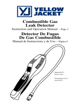 Yellow Jacket Combustible Gas Detector Benutzerhandbuch