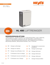 HEYLO HL 400 Design Air Cleaner Benutzerhandbuch