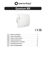 aerauliqa Quantum MX Single Flow Decentralised Mechanical Ventilation Unit Bedienungsanleitung
