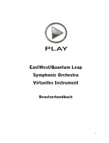 East West Sounds Symphonic Orchestra Benutzerhandbuch
