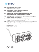 BADU JET Turbo Pro assembly kit design 1 Bedienungsanleitung