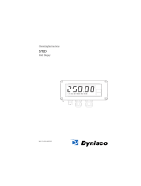 Dynisco SPXD Benutzerhandbuch