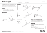 North Light Tavelbelysning LED Elof Bedienungsanleitung