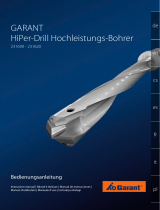 Garant HiPer drill high-performance drill 231600 Bedienungsanleitung