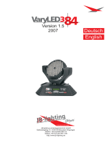 JB-Lighting VaryLED 3*84 Benutzerhandbuch