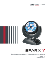JB-Lighting Sparx 7 Benutzerhandbuch