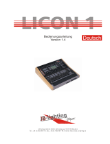JB-Lighting Licon 1 Benutzerhandbuch