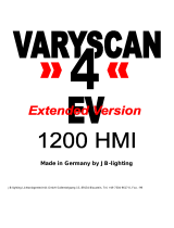 JB-Lighting Varyscan 4 EV 1200 HMI Benutzerhandbuch