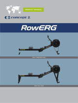 Sport-thieme Concept2 Rudergerät "RowErg" Benutzerhandbuch