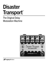 Earthquaker Devices Disaster TransportLegacy Reissue Bedienungsanleitung