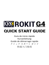 KRK Systems ROKIT G4 Schnellstartanleitung