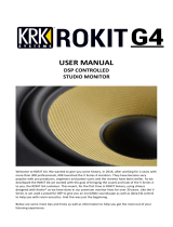 KRK Systems Rokit Powered G4 Series Benutzerhandbuch