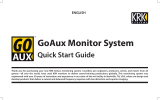 KRK Systems KRK GoAux 3 Benutzerhandbuch