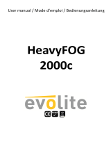 Evolite HeavyFog 2000 c Benutzerhandbuch