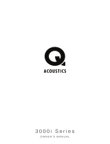 Q Acoustics 3000i Series Benutzerhandbuch