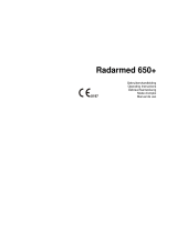 Enraf-Nonius Radarmed 650+ Benutzerhandbuch