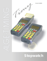 ALGE-Timing TIMY Series Benutzerhandbuch