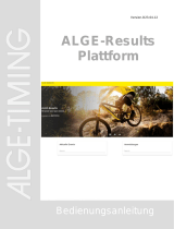 ALGE-Timing ALGE-Results Benutzerhandbuch