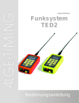 ALGE-Timing TED2 long range radio system Benutzerhandbuch
