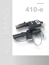ALGE-Timing 410-E electrical gearhead Benutzerhandbuch