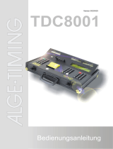 ALGE-Timing TdC 8001 Benutzerhandbuch