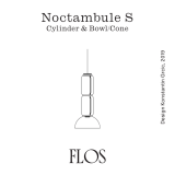 FLOS Noctambule Suspension 2 Low Cylinder Bowl Installationsanleitung