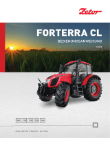 Zetor FORTERRA CL 2015 Benutzerhandbuch