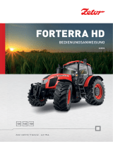 Zetor FORTERRA HD 2018 Benutzerhandbuch