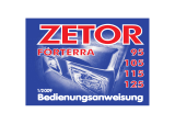 Zetor FORTERRA 2009 Benutzerhandbuch
