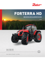Zetor FORTERRA HD 2015 Benutzerhandbuch