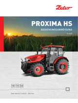 Zetor PROXIMA HS 2021 Benutzerhandbuch