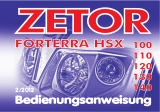 Zetor FORTERRA HSX 2012 IIIA Benutzerhandbuch