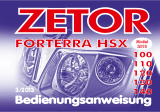 Zetor FORTERRA HSX 2013 IIIB Benutzerhandbuch