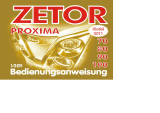 Zetor PROXIMA 2011 Benutzerhandbuch