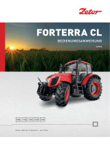 Zetor FORTERRA CL 2018 Benutzerhandbuch