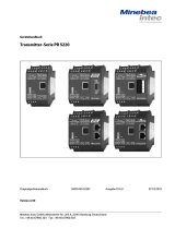 Minebea Intec Transmitter Series PR 5220 EasyFill Bedienungsanleitung
