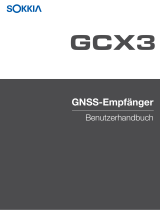 Sokkia GCX3 GNSS Receiver Benutzerhandbuch
