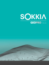 Sokkia GeoPro Field Benutzerhandbuch