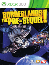 2K Borderlands: The Pre-Sequel! Bedienungsanleitung