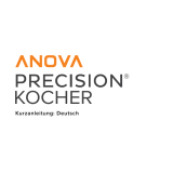 Anova Precision® Cooker Schnellstartanleitung