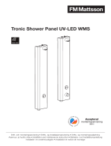 FM Mattsson tronic shower panel WMS UV-LED Bedienungsanleitung